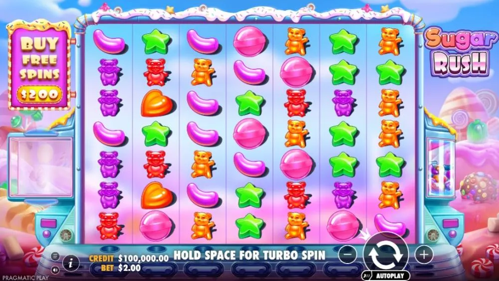 Sugar Rush Slot Screenshot